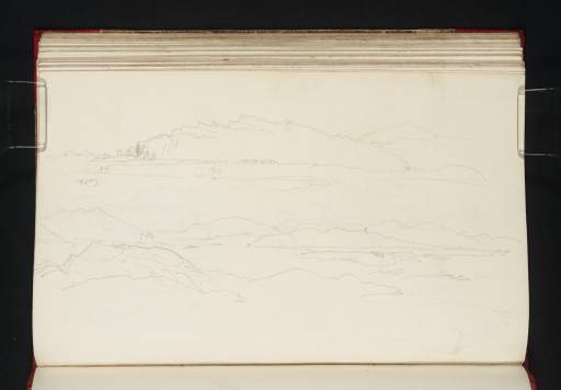 Joseph Mallord William Turner, ‘Loch Etive: Looking North to Achnaba Hill; and Looking West to Dunstaffnage Castle’ 1831