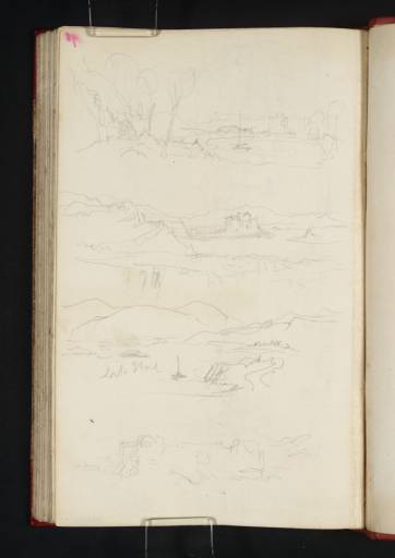 Joseph Mallord William Turner, ‘Dunstaffnage Castle and Loch Etive’ 1831