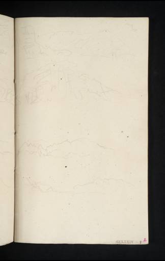 Joseph Mallord William Turner, ‘Rocky Coast from the Sea, Probably Kerrera’ 1831