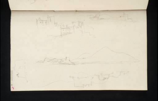 Joseph Mallord William Turner, ‘Sketches of Duart Castle from the North and East’ 1831