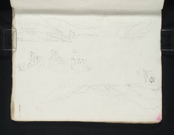 Joseph Mallord William Turner, ‘Sketches of Invergarry Castle’ 1831