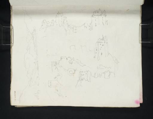 Joseph Mallord William Turner, ‘Sketches of Urquhart Castle’ 1831