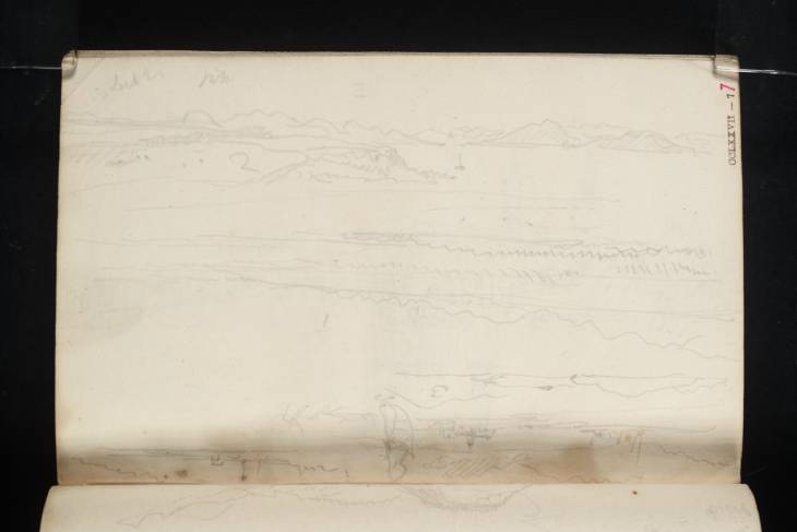 Joseph Mallord William Turner, ‘Sketches of Shorelines: ?The Beauly Firth’ 1831