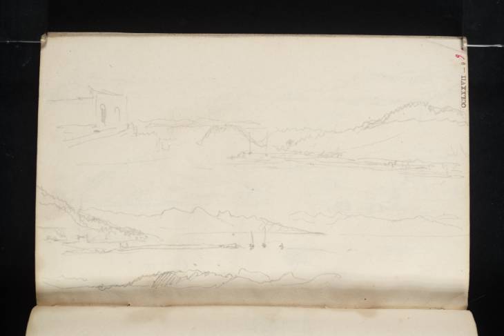 Joseph Mallord William Turner, ‘Across the River Ness from Castle Hill, Inverness; and Beauly Firth from Clachnaharry’ 1831