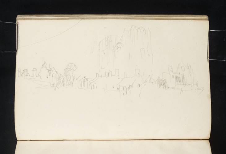 Joseph Mallord William Turner, ‘Elgin Cathedral from the South-West’ 1831