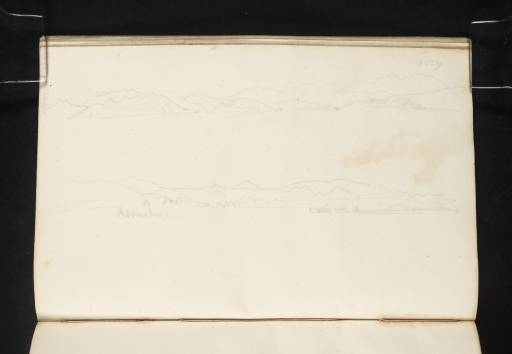 Joseph Mallord William Turner, ‘The Moray Firth and Fort George from the Black Isle’ 1831