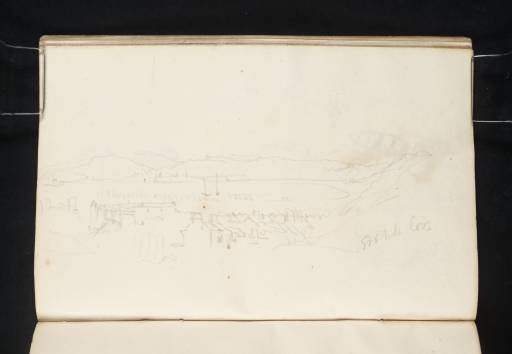 Joseph Mallord William Turner, ‘Fort George from above Rosemarkie, the Black Isle’ 1831