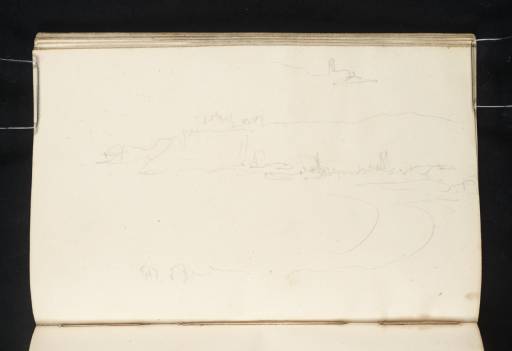 Joseph Mallord William Turner, ‘Dunnottar Castle Near Stonehaven from the Sea’ 1831