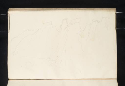 Joseph Mallord William Turner, ‘Cliffs at Dunnottar Near Stonehaven’ 1831