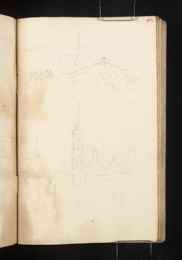Joseph Mallord William Turner, ‘?Gordon Castle, Fochabers; and a Church’ 1831