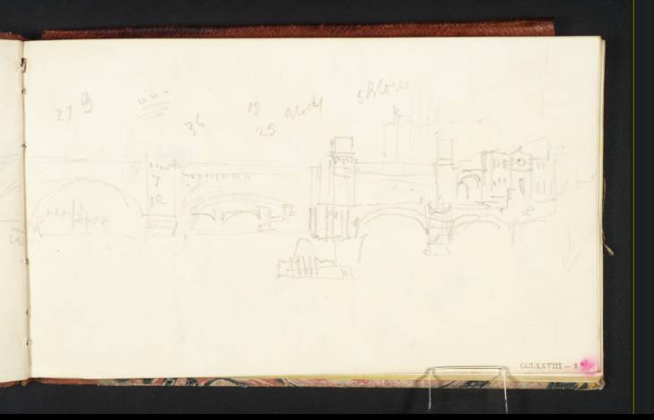Joseph Mallord William Turner, ‘London Bridge’ c.1832