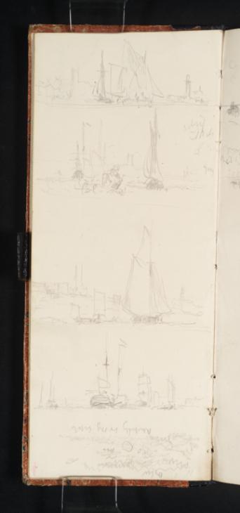 Joseph Mallord William Turner, ‘Sail Boats’ c.1832