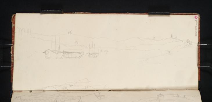 Joseph Mallord William Turner, ‘?River Medway, Kent’ c.1832