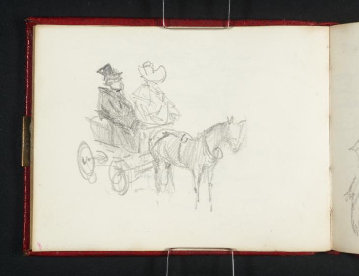 Joseph Mallord William Turner, ‘Pony and Trap’ c.1835-40