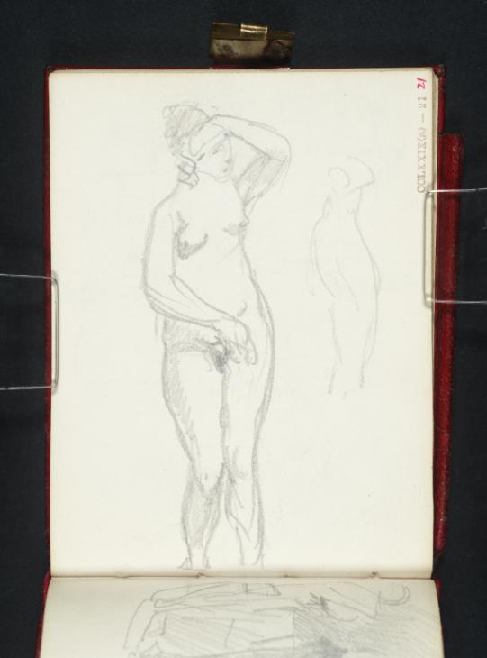 Joseph Mallord William Turner, ‘Standing Nudes’ c.1835-40