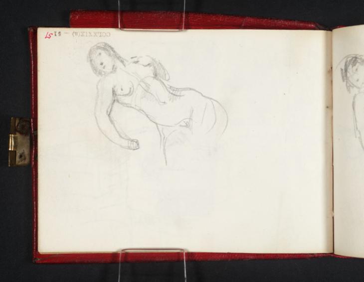 Joseph Mallord William Turner, ‘Female Nude’ c.1835-40