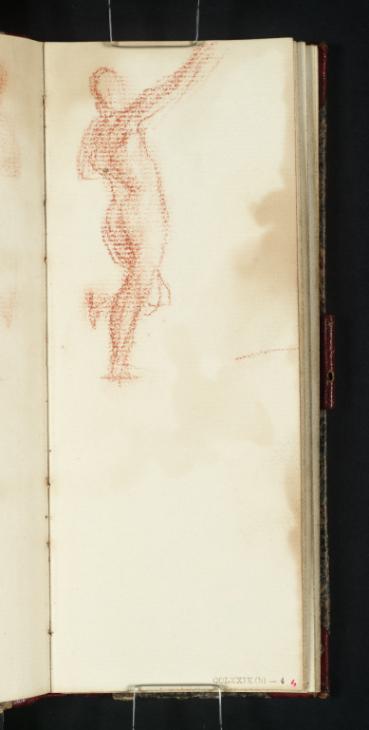 Joseph Mallord William Turner, ‘Standing Nude with Raised Arms’ ?1835-40