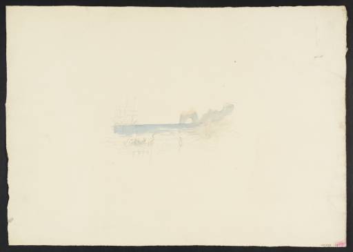 Joseph Mallord William Turner, ‘Study for 'The Landing of Columbus', Rogers's 'Poems'’ c.1830-2
