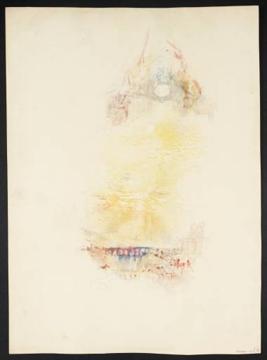 Joseph Mallord William Turner, ‘Two Vignette Studies of Landscapes’ c.1839