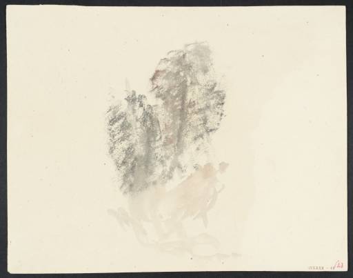 Joseph Mallord William Turner, ‘Vignette Study of Figures below Trees; for Campbell's 'Poetical Works'’ c.1835-6