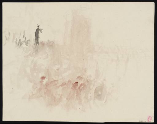 Joseph Mallord William Turner, ‘Vignette Study for 'Kosciusko', for Campbell's 'Poetical Works'’ c.1835-6