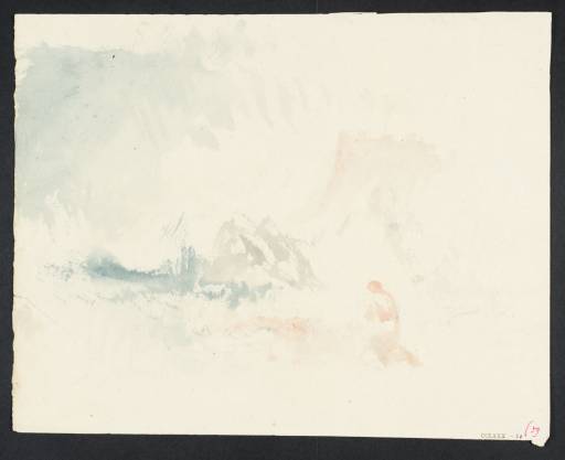 Joseph Mallord William Turner, ‘Vignette Study for 'O'Connor's Child', for Campbell's 'Poetical Works'’ c.1835-6