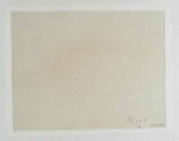 Joseph Mallord William Turner, ‘Study for 'A Hurricane in the Desert (The Simoom)', Rogers's 'Poems'’ c.1830-2 (Verso) Joseph Mallord William Turner, ‘Study for 'A Hurricane in the Desert (The Simoom)', Rogers's 'Poems'’ c.1830-2 (Verso)