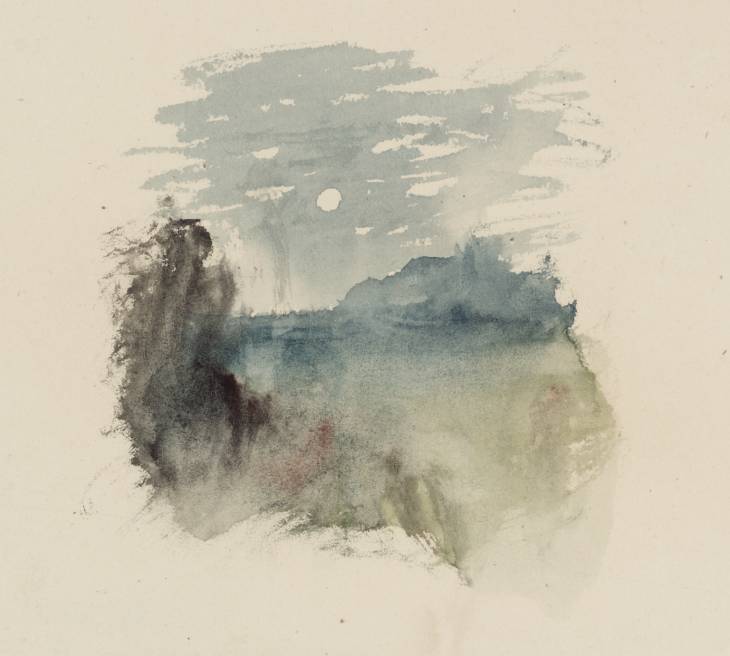 Joseph Mallord William Turner, ‘Vignette Study for 'Lord Ullin's Daughter', for Campbell's 'Poetical Works'’ c.1835-6