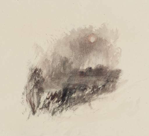 Joseph Mallord William Turner, ‘Study for 'A Hurricane in the Desert (The Simoom)', Rogers's 'Poems'’ c.1830-2