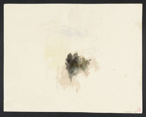 Joseph Mallord William Turner, ‘Vignette Study; ?for Campbell's 'Poetical Works'’ c.1835-6