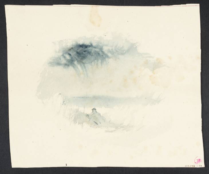 Joseph Mallord William Turner, ‘Vignette Study; for ?'The Field of Waterloo' for Scott's 'Life of Napoleon'’ c.1834