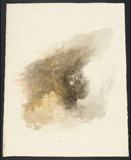 Joseph Mallord William Turner, ‘Vignette Study for Campbell's 'Poetical Works'; Preparatory Study of Two Seated Figures’ c.1835-6