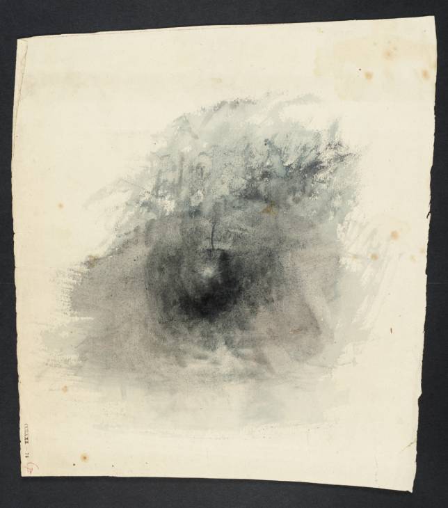 Joseph Mallord William Turner, ‘Vignette study, possibly for 'The Death-Boat of Heligoland' for Campbell's 'Poetical Works'’ c.1835-6