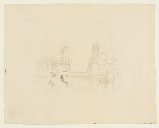 Joseph Mallord William Turner, ‘Study for 'Greenwich Hospital', for Rogers's 'Poems'’ c.1830-2