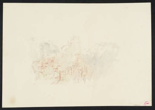 Joseph Mallord William Turner, ‘Study for Detail of 'Amalfi', Rogers's 'Italy'’ c.1826-7