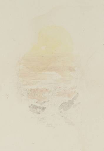 Joseph Mallord William Turner, ‘Vignette Study for 'The Nile' for Moore's 'The Epicurean'’ c.1837-8
