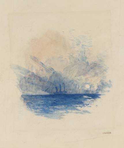 Joseph Mallord William Turner, ‘Vignette Study for 'The Andes Coast', for Campbell's 'Poetical Works'’ c.1835-6