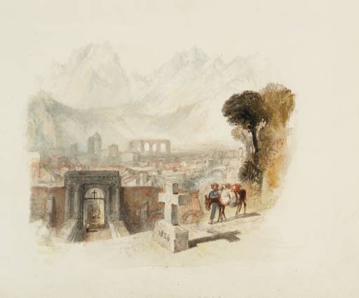 Joseph Mallord William Turner, ‘Aosta, for Rogers's 'Italy'’ c.1826