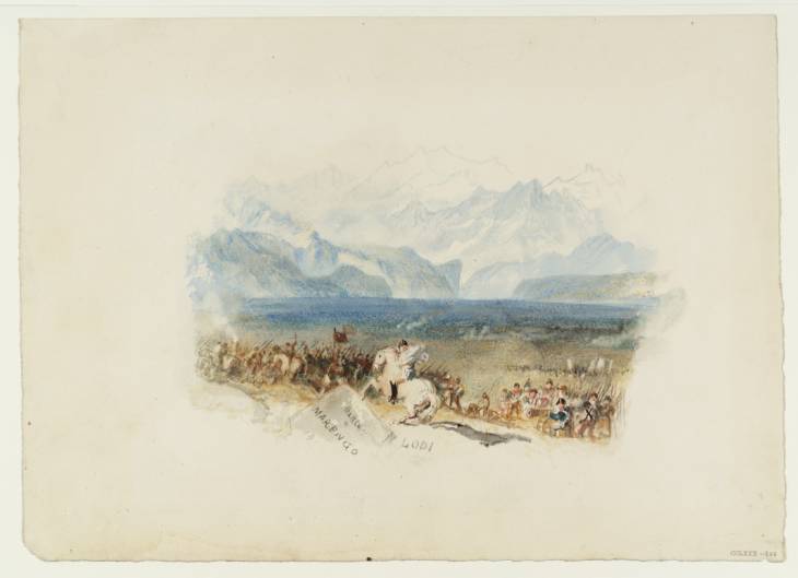 Joseph Mallord William Turner, ‘Marengo, for Rogers's 'Italy'’ c.1826-7