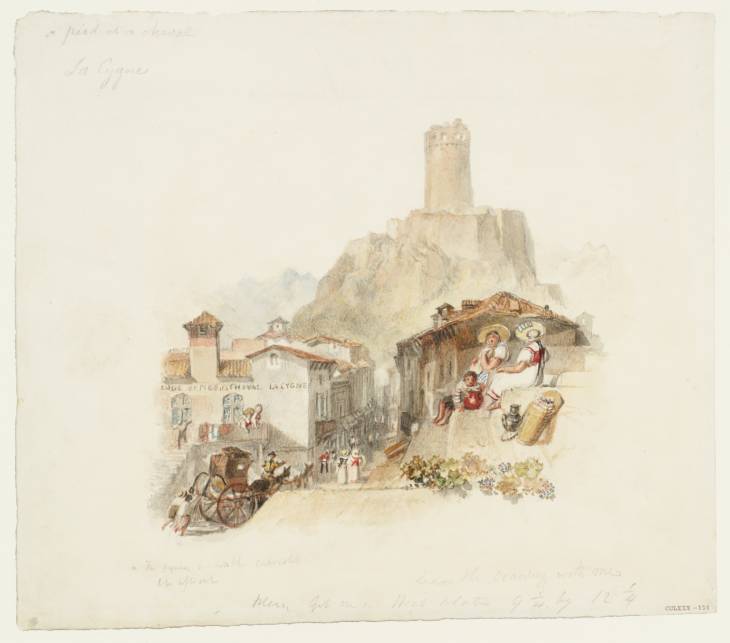 Joseph Mallord William Turner, ‘Martigny, for Rogers's 'Italy'’ c.1826-7