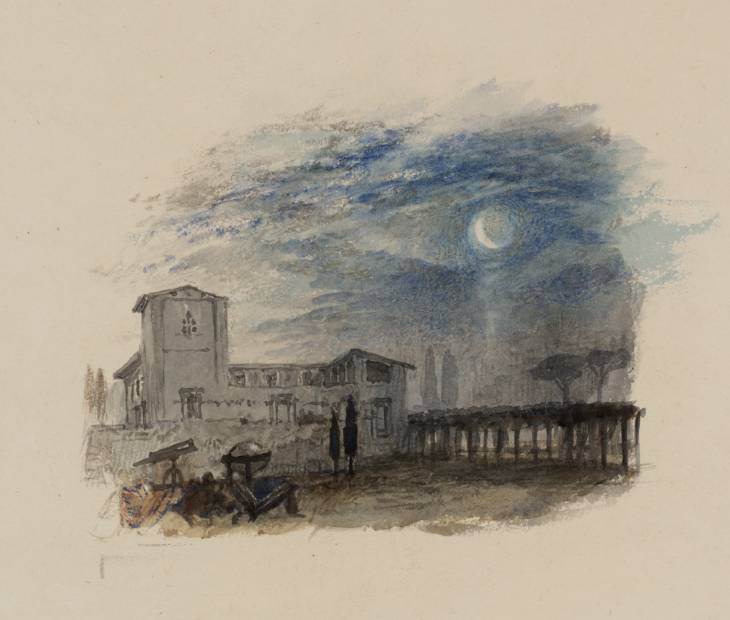 Joseph Mallord William Turner, ‘Galileo's Villa, for Rogers's 'Italy'’ c.1826-7