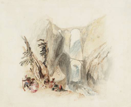 Joseph Mallord William Turner, ‘Banditti, for Rogers's 'Italy'’ c.1826-7