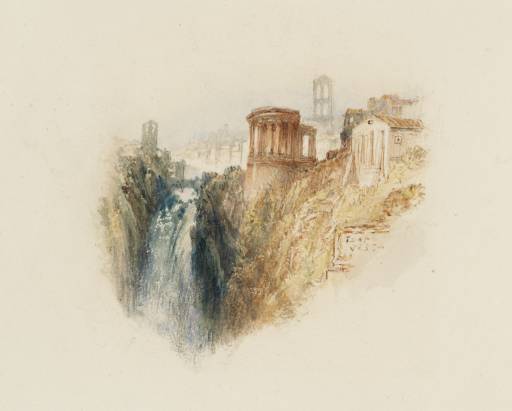 Joseph Mallord William Turner, ‘Tivoli, for Rogers's 'Italy'’ c.1826-7