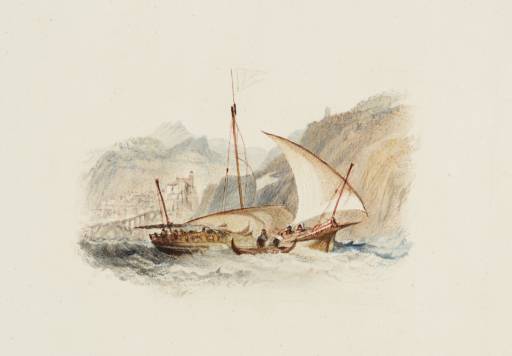 Joseph Mallord William Turner, ‘Amalfi, for Rogers's 'Italy'’ c.1826-7