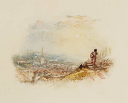 Joseph Mallord William Turner, ‘Leaving Home, for Rogers's 'Poems'’ c.1830-2