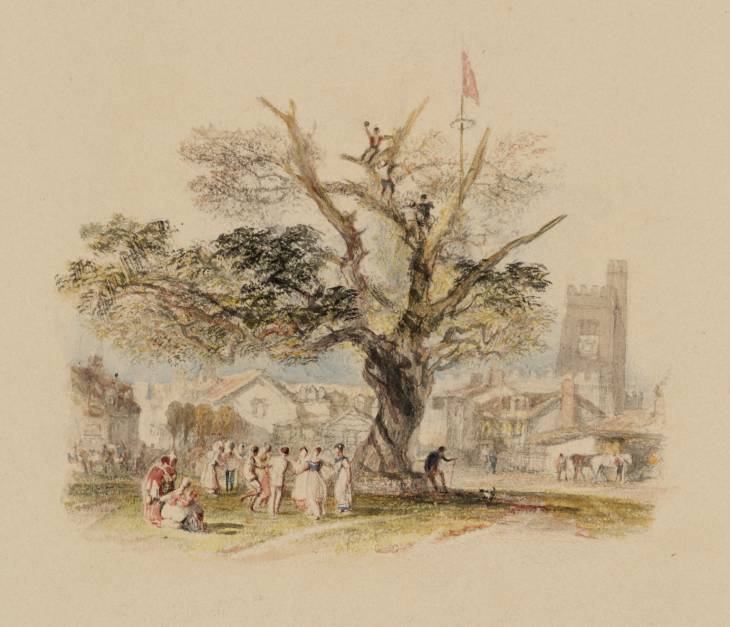 Joseph Mallord William Turner, ‘An Old Oak, for Rogers's 'Poems'’ c.1830-2