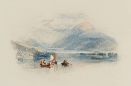Joseph Mallord William Turner, ‘Loch Lomond, for Rogers's 'Poems'’ c.1830-2