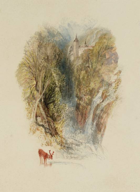 Joseph Mallord William Turner, ‘Valombrè, for Rogers's 'Poems'’ c.1830-2
