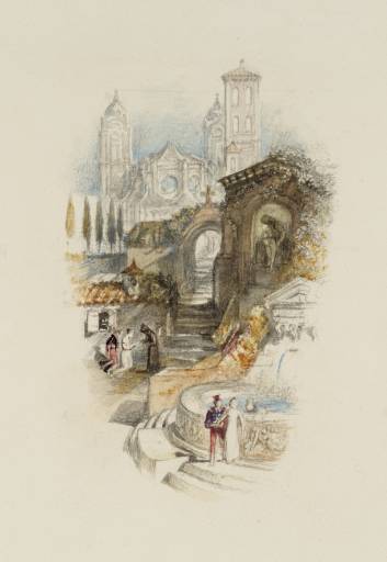 Joseph Mallord William Turner, ‘St Julienne's Chapel, for Rogers's 'Poems'’ c.1830-2
