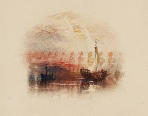 Joseph Mallord William Turner, ‘The Vision of Columbus, for Rogers's 'Poems'’ c.1830-2